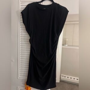 Forever 21 Black Asymmetrical Dress